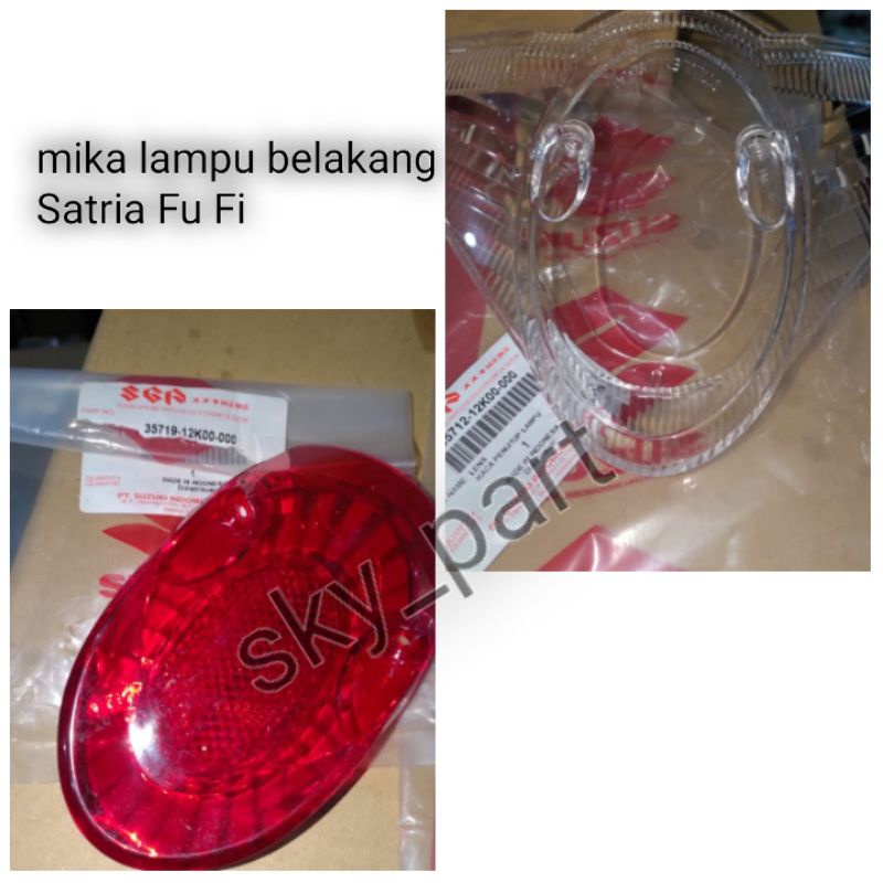 Jual Mika Lampu Belakang Stoplamp Suzuki Satria Fu Fi Injeksi Original Shopee Indonesia