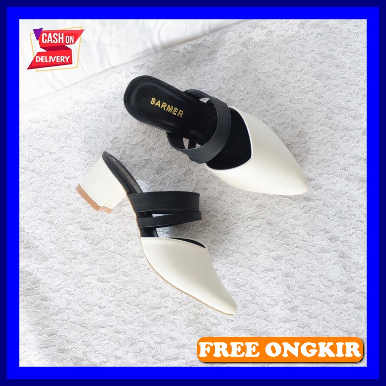 Sepatu High Heels Wanita Terbaru Trendy Kekinian Murah Berkualitas / Heels Cewek / Hils Wanita Sarme