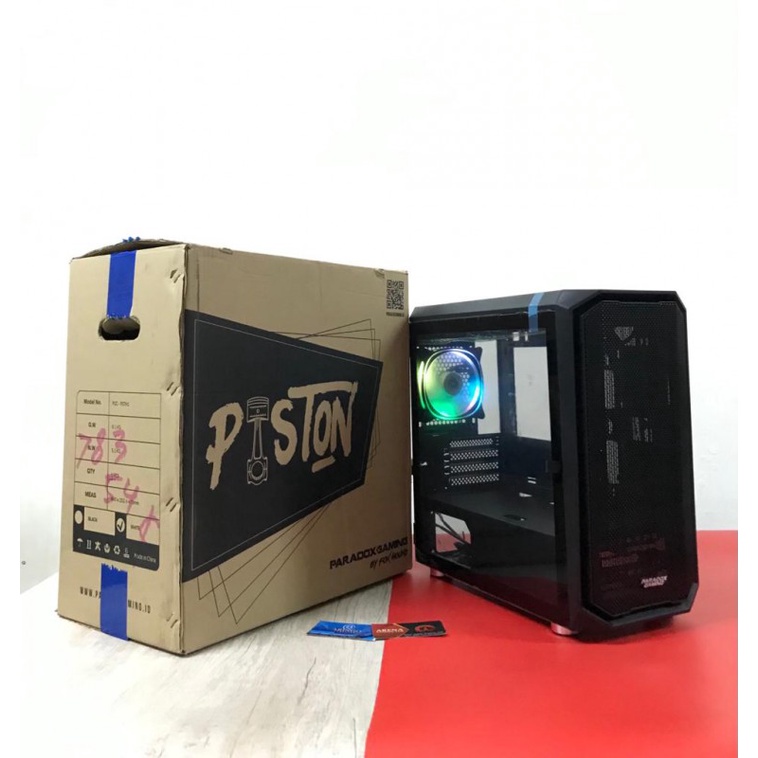 Casing Paradox Gaming PISTON BLACK