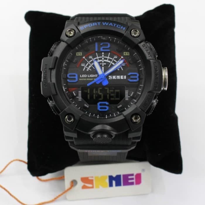 NEW Jam Tangan Pria / SKMEI 1619 Analog Digital Original SKMEI BIRU