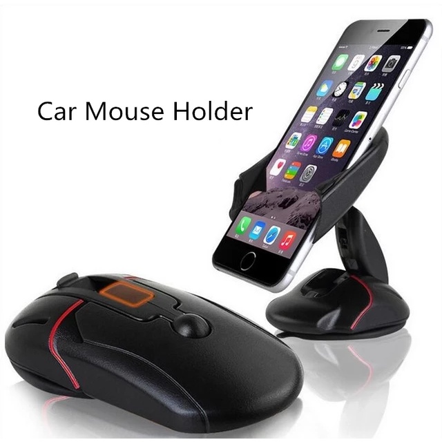 Holder HP Mobil Mouse Car Holder Mobil HP Bentuk Mouse Car Holder Phone Stand Bentuk Mouse Holder Ha