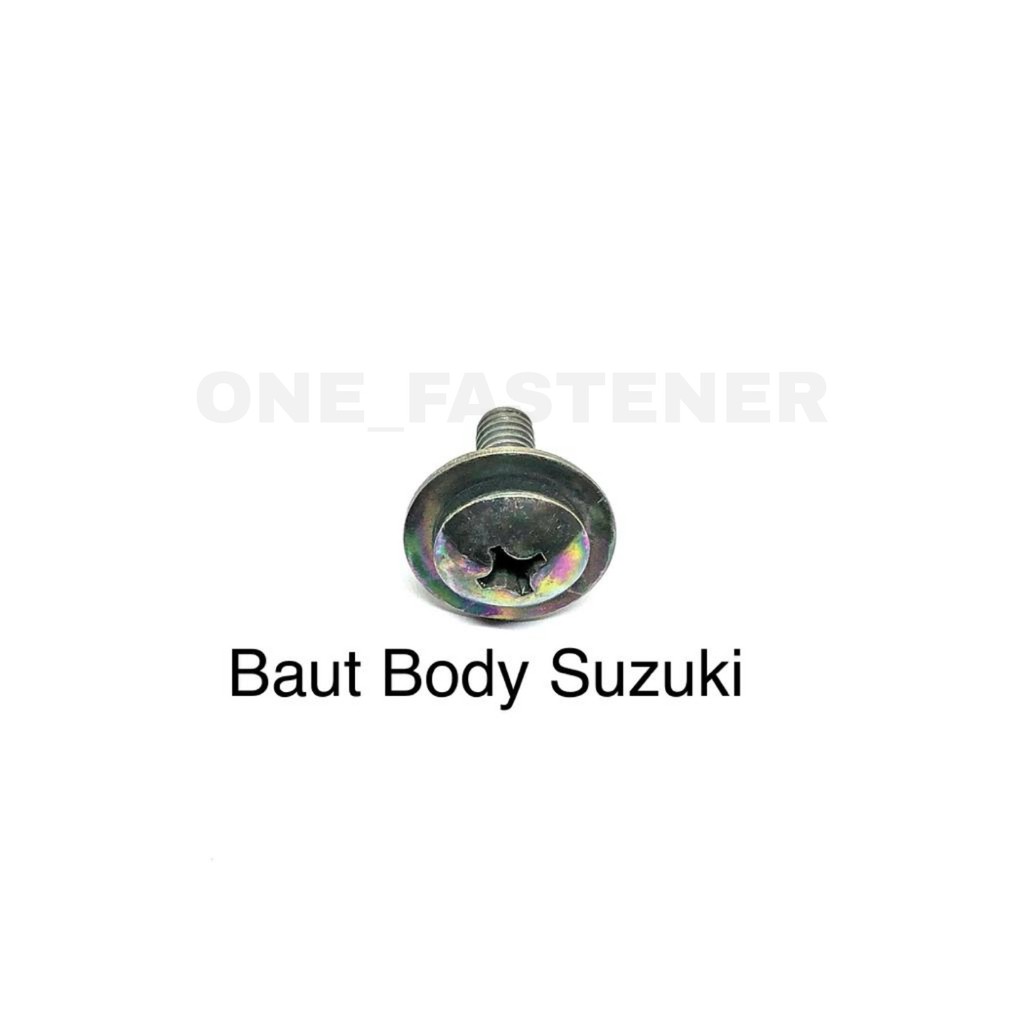 50 Pcs Hijau Baut Body Suzuki M6x16 cover body suzuki 6mm 6x16 1.5cm