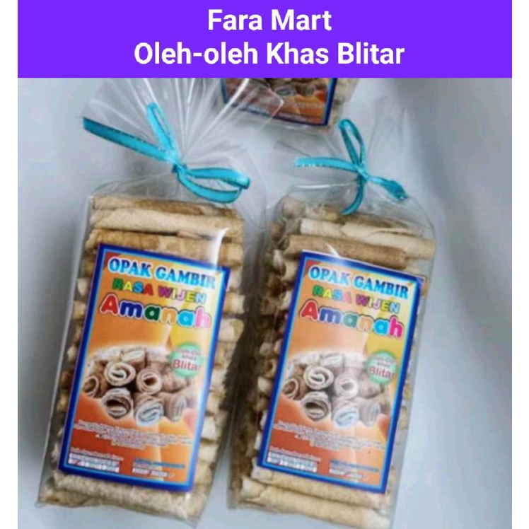 

OPAK GAMBIR KETAN WIJEN Oleh Oleh KHAS BLITAR 250gr