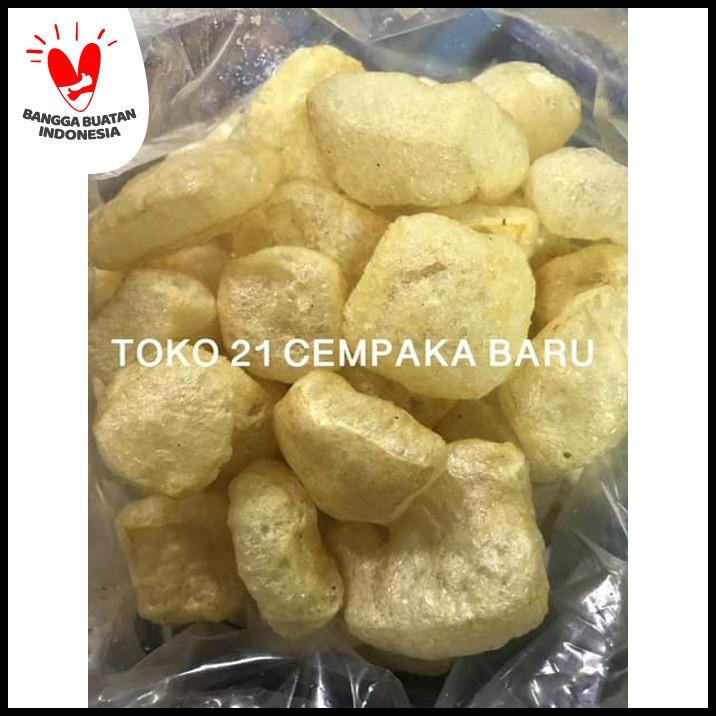 

Kerupuk Kulit Sapi Rasa Asin 500 Gram | Krupuk Kulit Murah 500G Rambak