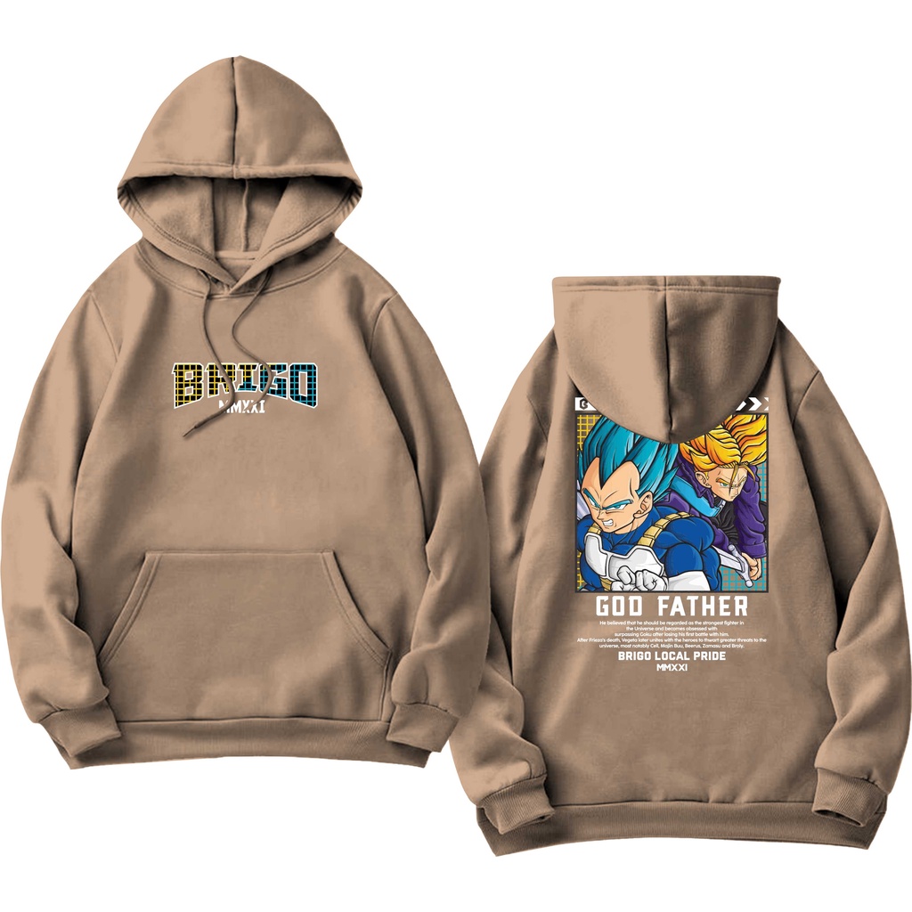 BRIGO Jumper Hoodie Goo Father anime II Sweater Hoodie BRIGO Goo Father anime  Sablon DTF Fleece Cotton M-XXL (Pria &amp; Wanita) Free stiker&amp;Gantungan Kunci