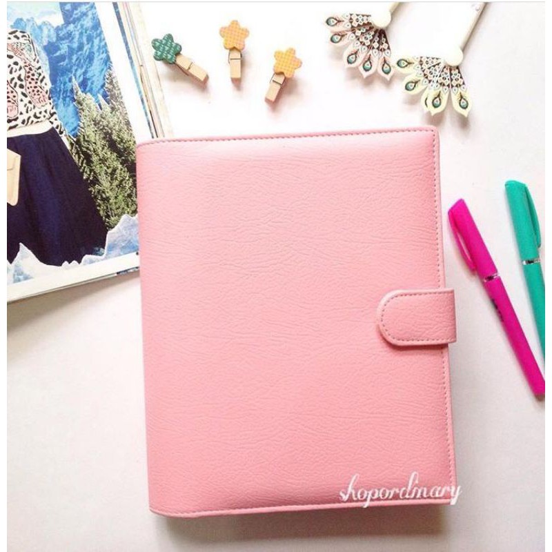 

Binder polos pink