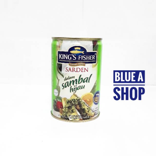 King Fisher Sarden Sambal Hijau 425gr