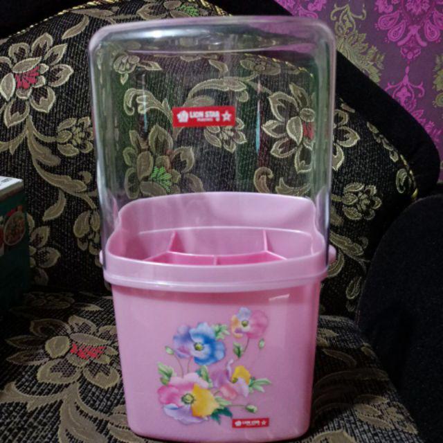 Tempat Sendok Adora Merk Lion Star :: Tutup Bening
