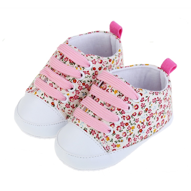 NEW Prewalker anak motif bunga dengan tali