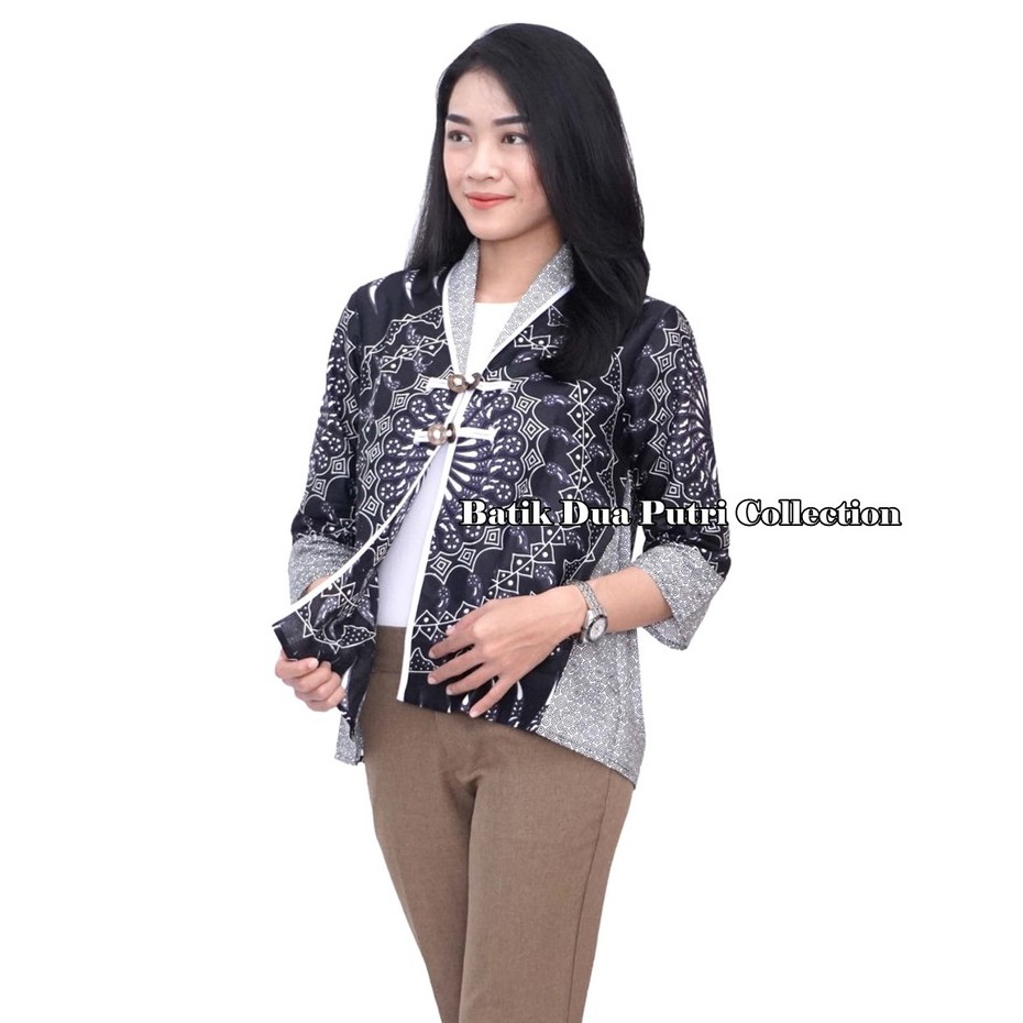 Bolero Batik Wanita Kemeja Hem Batik Pria