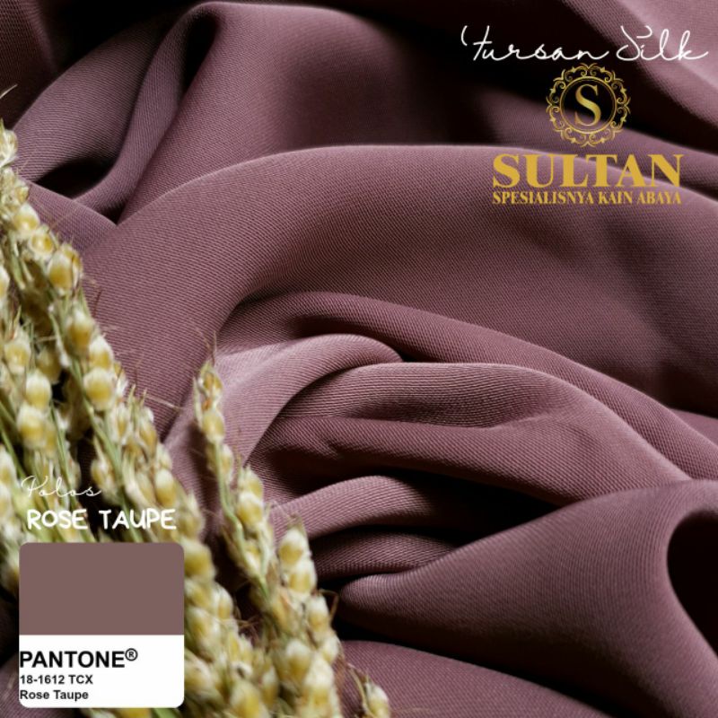 Kain Furusiyah Silk ( fursan silk) sultan rosetaupe, harga untuk per 1/2 meter