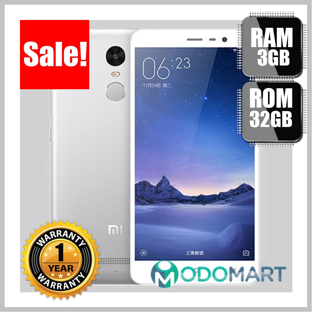 Xiaomi Redmi Note 3 Pro 3GB/32GB Dual SIM Silver