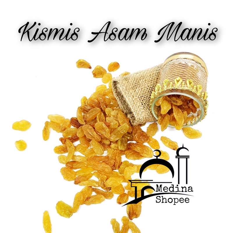 Kismis Asam Manis 500gr /oleh-oleh haji umroh/ Kismis Sukan