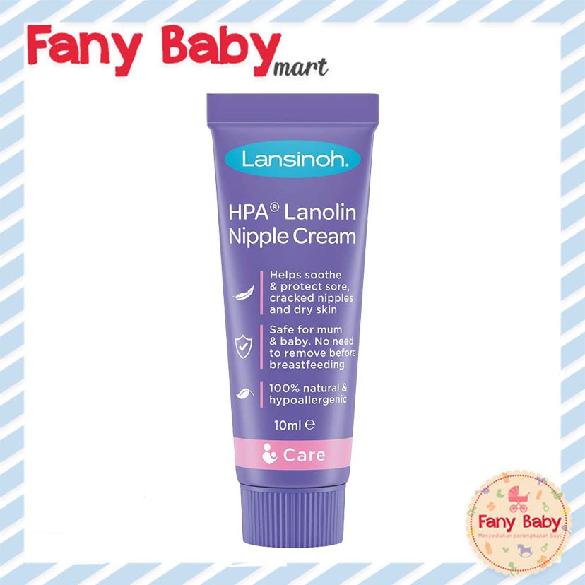 LANSINOH HPA LANOLIN NIPPLE CREAM 10ML