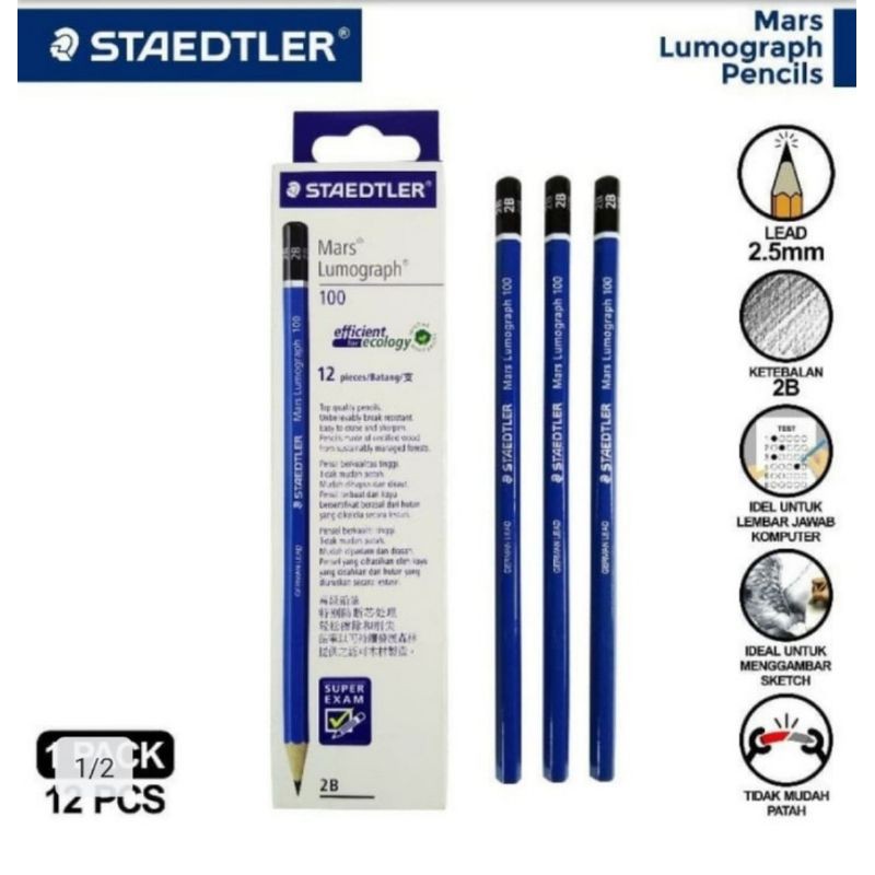 

Pensil Serut Stedler 2B (1pcs)
