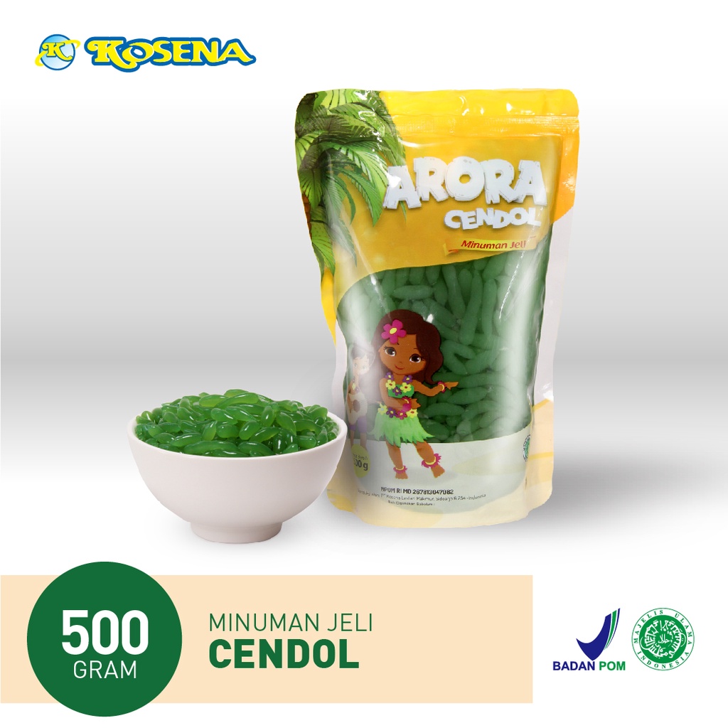 Arora Jelly Cendol Kecebong 500gram