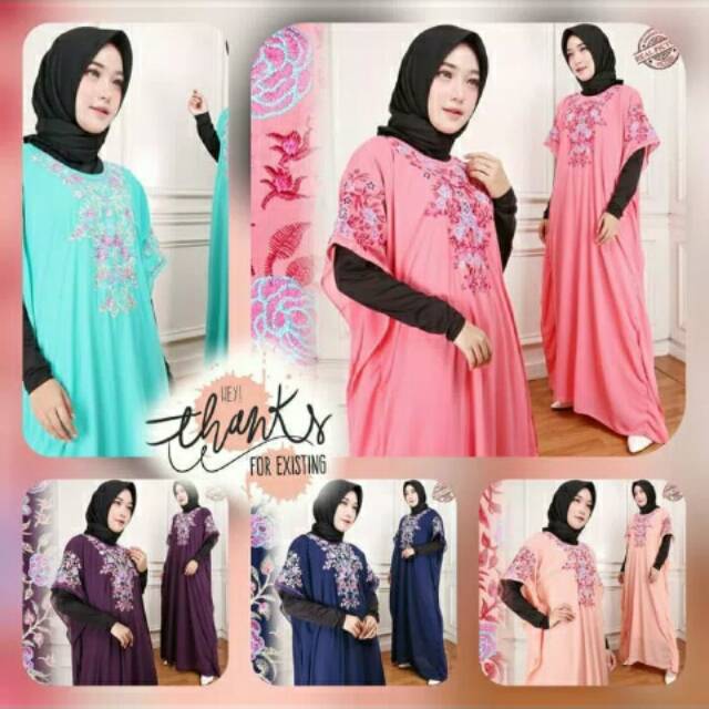 KAFTAN MUSLIM TERBARU 15 KAFTAN ASHANTY.kaftan ashanty bahan.