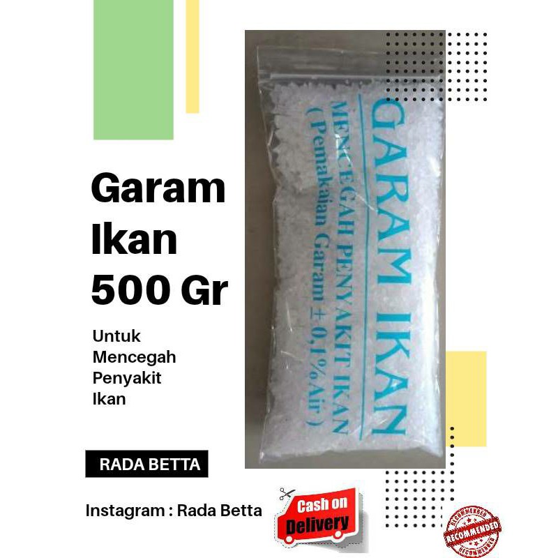 

Garam Ikan Import 500gr