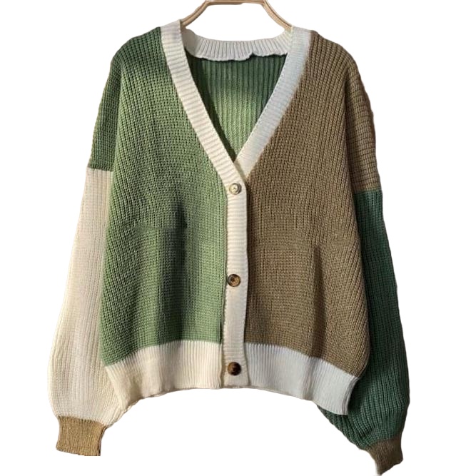 COD - HELEN CARDIE | CARDIGAN RAJUT TWIST PREMIUM | OUTER OUTERWEAR KNIT MIX WARNA KOMBINASI | KARDIGAN TEBAL HIGH QUALITY.helena-1