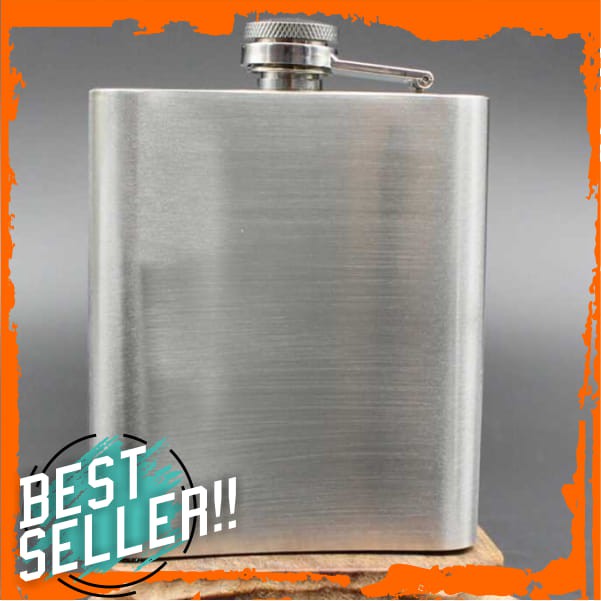 Stainless Steel Hip Flask 7 Oz