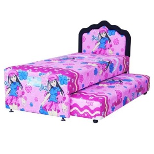 SPRINGBED SORONG BIG DREAM SPRINGBED MOTIF IDOL UNTUK ANAK 2IN1 120x200
