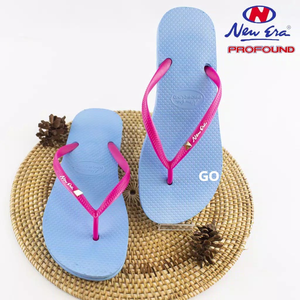 gos NEW ERA LB.12016 SANDAL Japit Casual Sendal Cewek Flat &amp; SANDAL PUFFY IMPORT MOUSE LIRIS PUFFY IMPORT STRAWBERRY KOTAK Sandal Wanita Japit Casual Cewek Flat Jepit