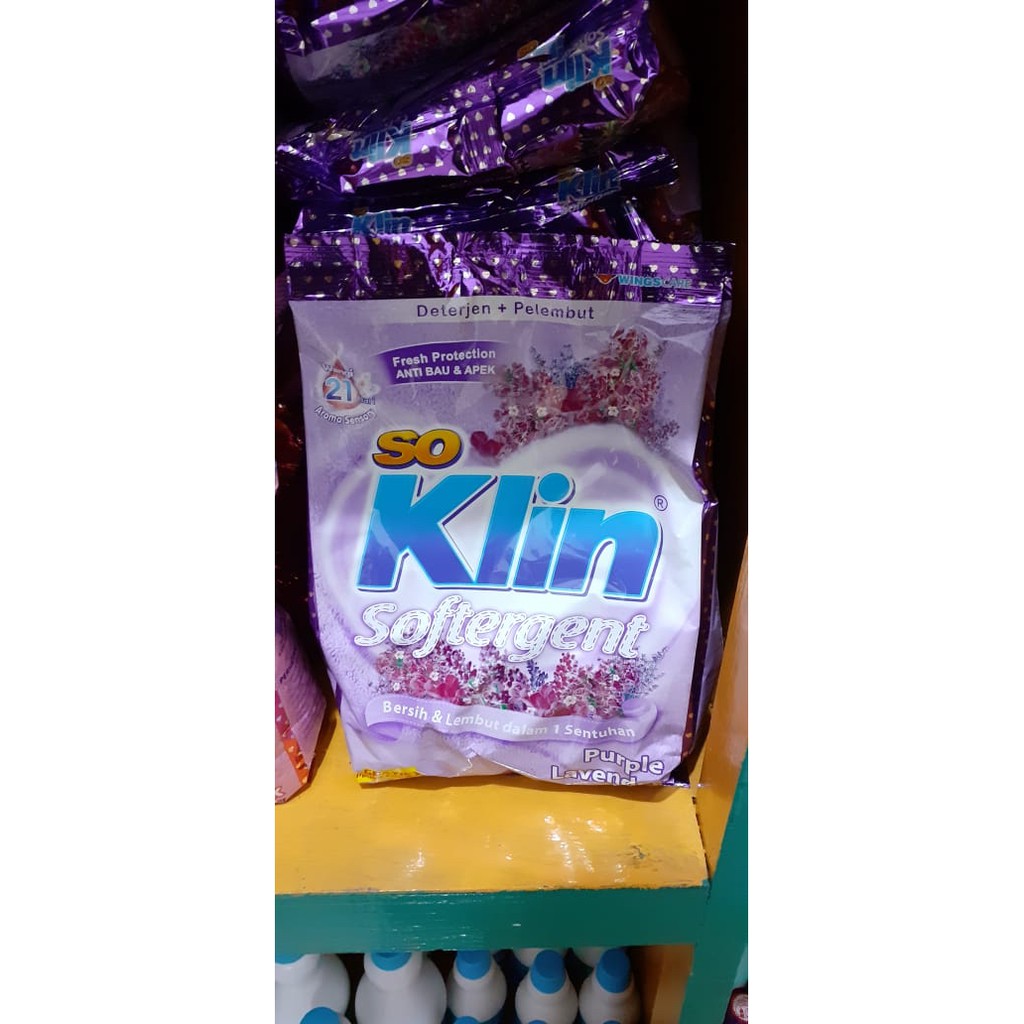 

Soklin Softergent Bubuk 770g - Purple Lavender