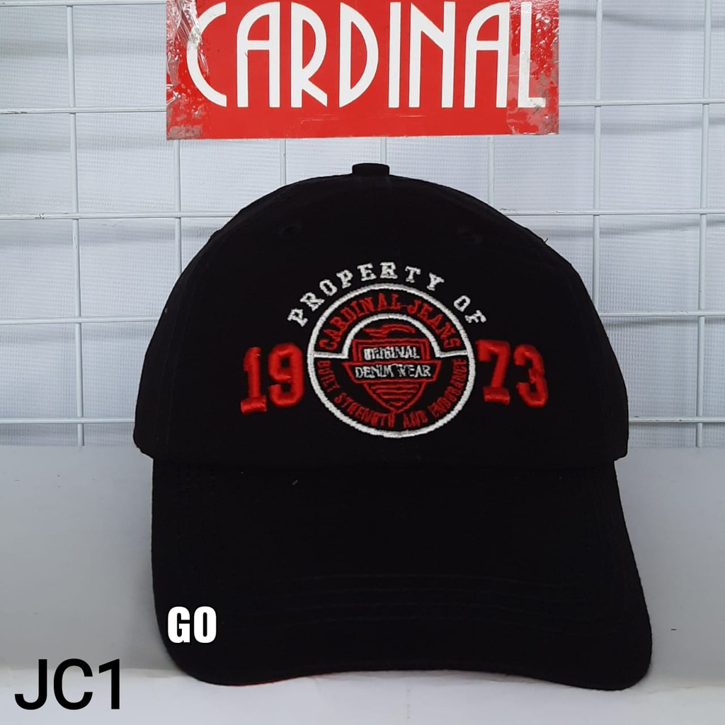 bego JC TOPI CARDINAL 100% ORIGINAL Topi Cardinal Brand Topi Cardinal Terbaru Jeans