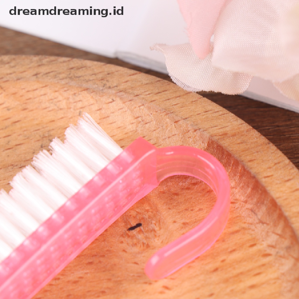 (dreamdreaming.id) 10pcs / Set brush Pembersih Debu Kuku Untuk Manicure / nail art