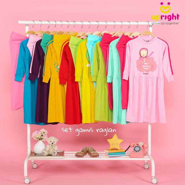 UPRIGHT GAMIS SET JILBAB ANAK