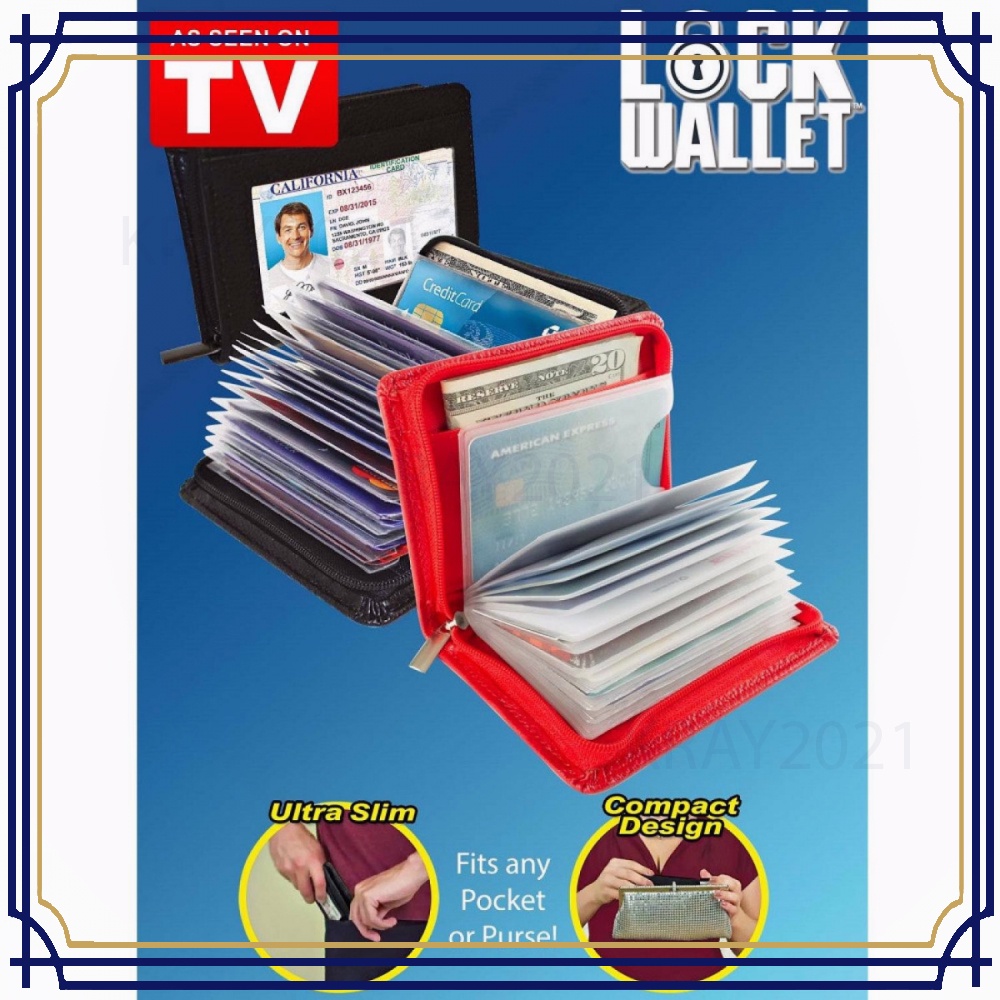 Dompet Kartu Kredit Secure RFID Blocking - 789522