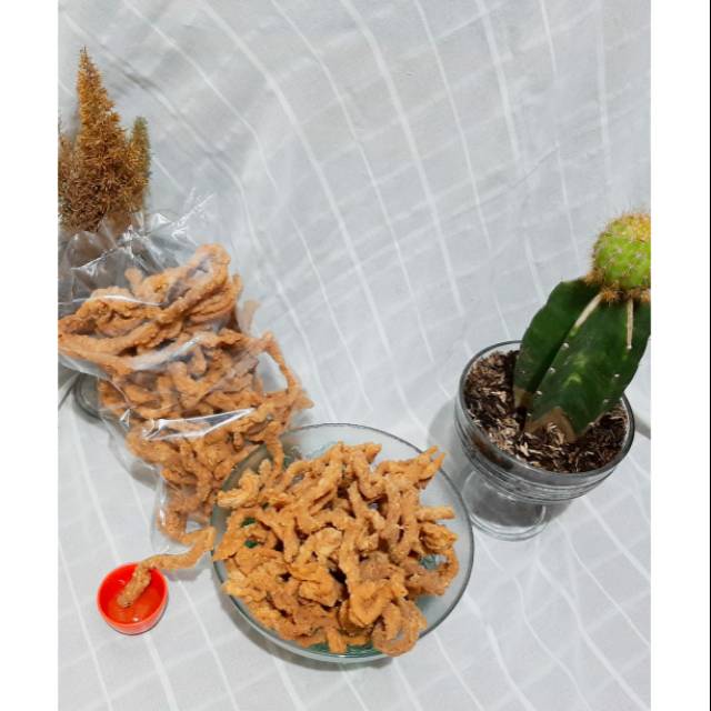 Kripik usus ayam 1kg