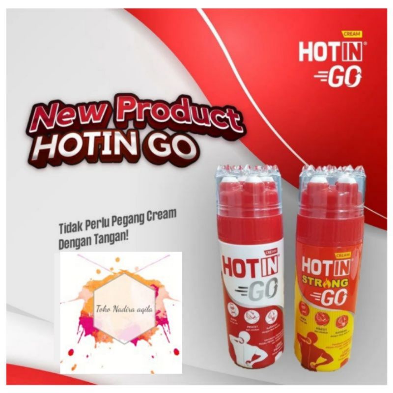 Hotin Go 100 gr  || Hotin Go Roll On 4 in 1 || mangatasi nyeri sendi dan keram