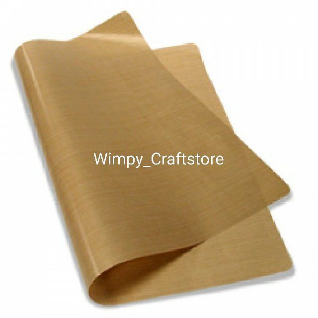 

Dijual clay mat craft mat kain teflon sheet kertas teflon alat clay craft terbaik