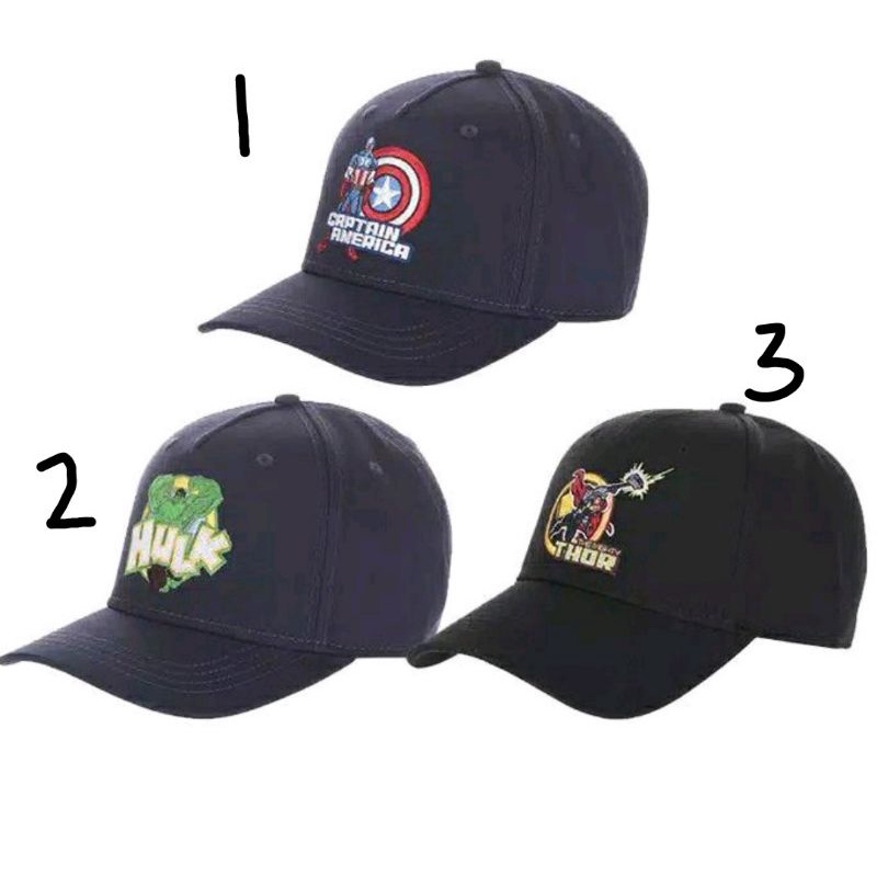 Topi Captain Marvel original Miniso