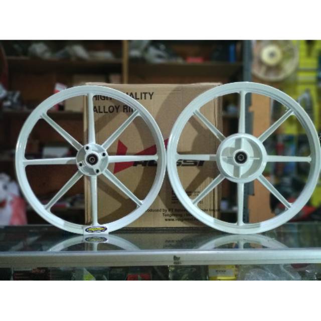 Velg vrossi palang8 putih jupiter z veganew vegazr mx lama jupiterz1 velg Rossi swan