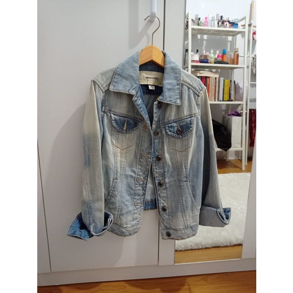 jaket jeans Mango