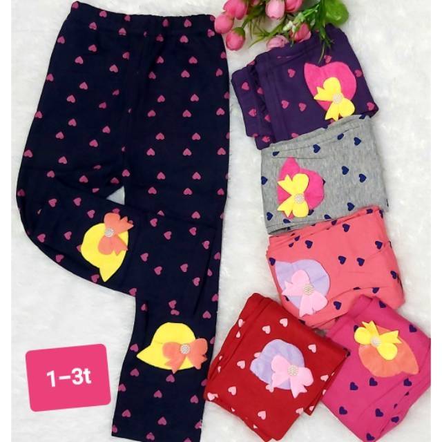 Legging Anak Import Topi 1 - 3 Tahun