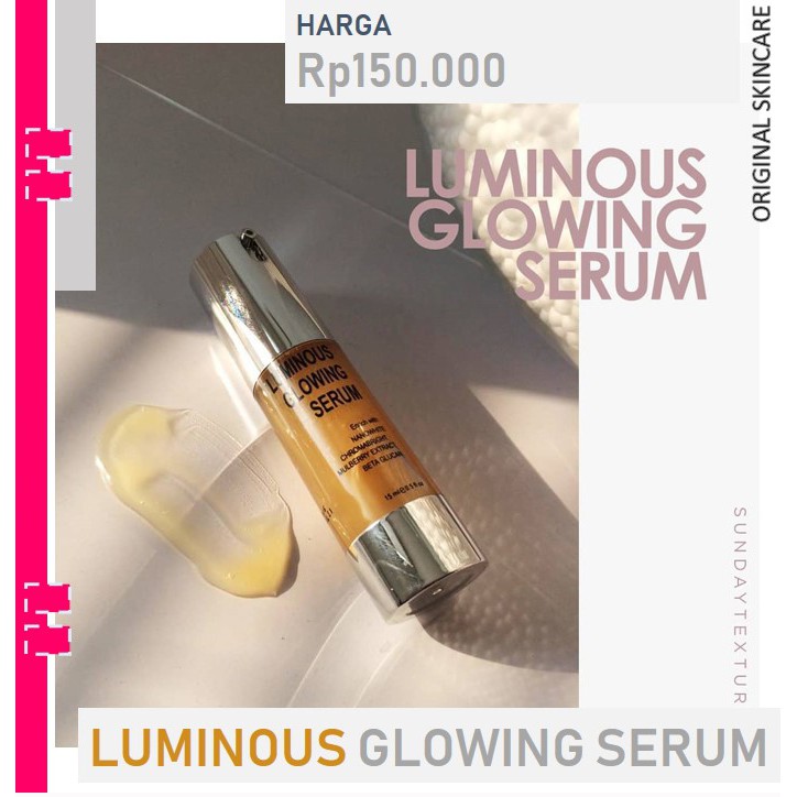 Luminous Glowing Serum Msglow Serum Glowing Original Bpom Halal Shopee Indonesia