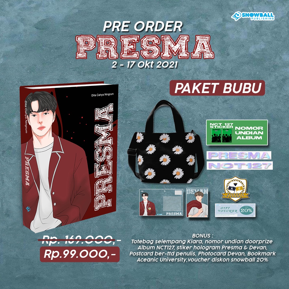Novel PRESMA (Dita Cahya Ningrum) + Bonus
