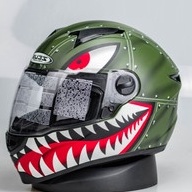 ZEUS ZS811 F.GREEN AL38 SILVER | HELM FULL FACE| ORIGINAL ZEUS