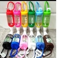 Secret Clean Hand Sanitizer Spray 60ml Gel 50ml Free Gantungan Silicon Case