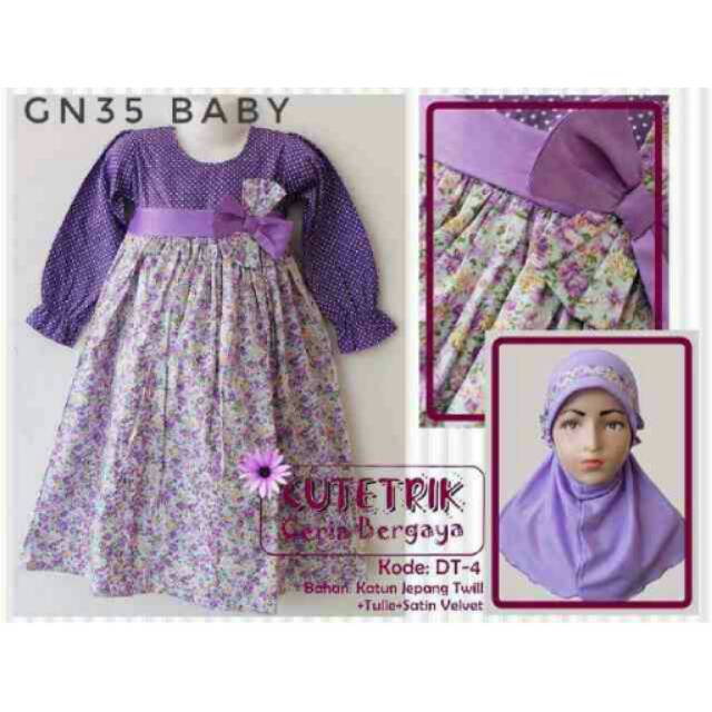 Baju | baju anak | gamis | gamis anak | cutetrik | baju muslim anak  | gamis cantik