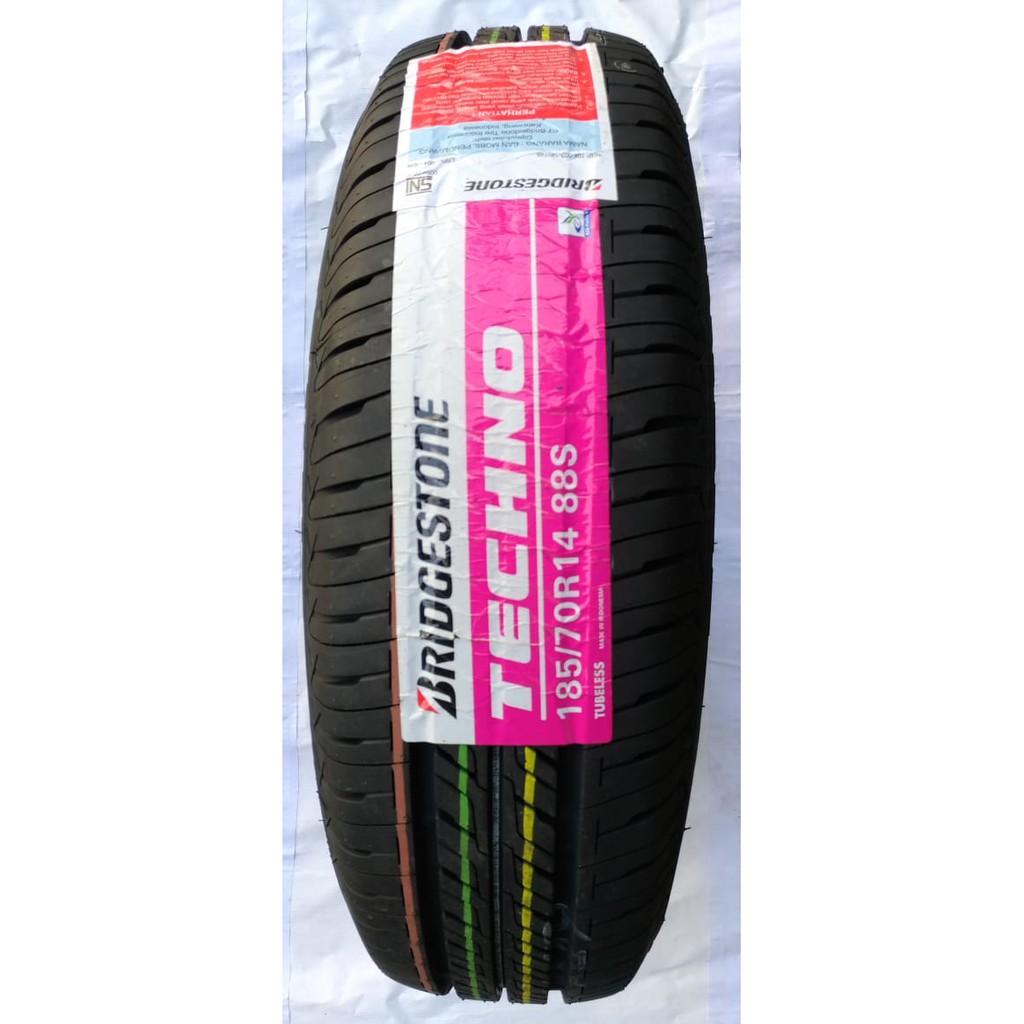 Bridgestone New Techno 185/70 R14 88S Ban Mobil Avanza Xenia  (TAHUN 2020)