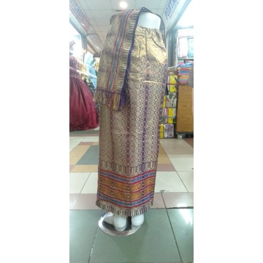 Relpict rok songket jadi//Rok songket span//rok lilit songket//rok songket selendang