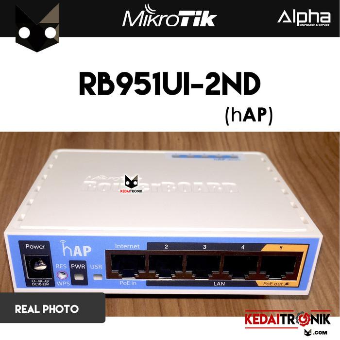 Mikrotik Router RB951Ui-2nD HAP RB 951Ui 2nD RB951