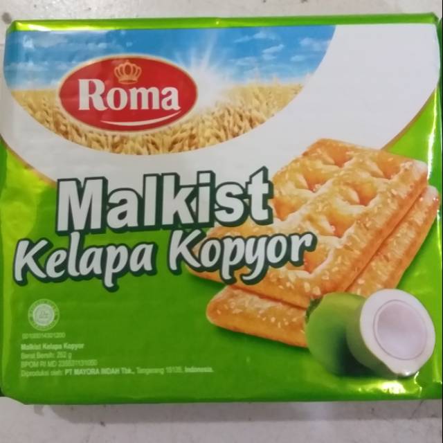 

Roma Malkist kelapa kopyor