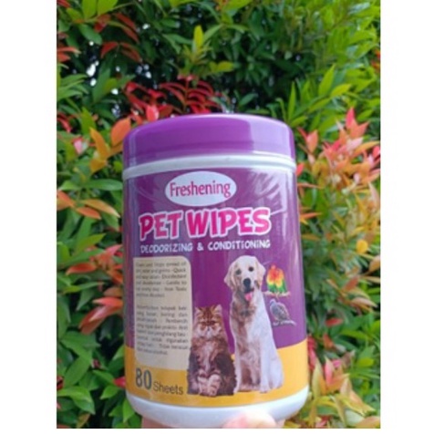 Tisu Basah Hewan Wetkins Pet Wipes Murah