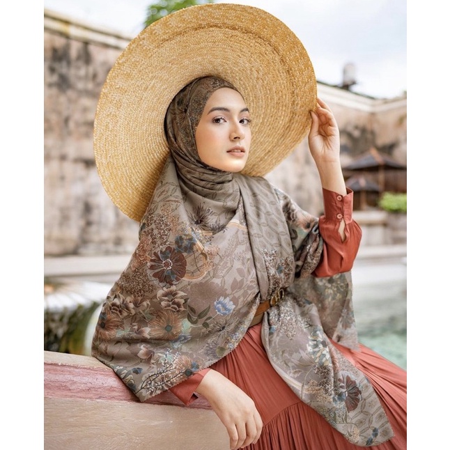 Sandhya Scarf by Heaven Lights salted brown (Sold Out)