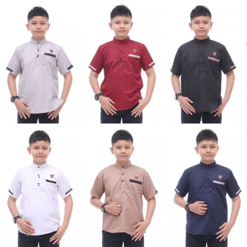 BAJU KOKO ANAK LAKI LAKI REMAJA SD 10%SMP //koko anak // koko anak laki laki